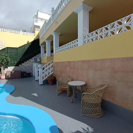 Tenerife Sur Pool& Ocean View Villa *